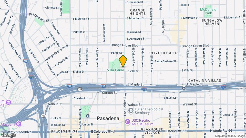 Los Robles Apartments Map and Location Details