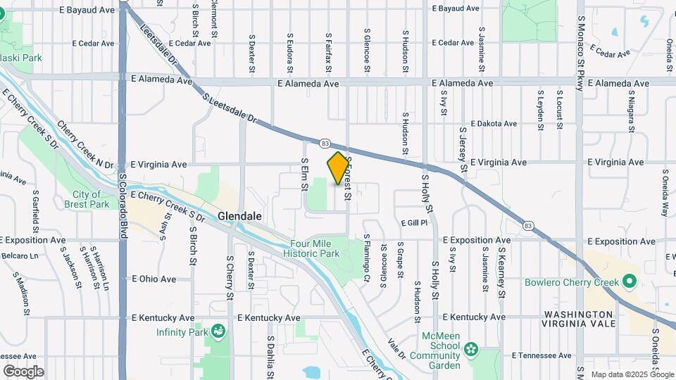 560 S Fairfax St Mapa y Detalles de la Ubicación
