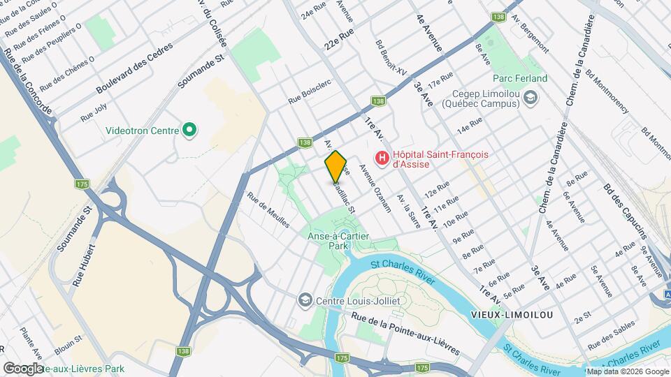 1519 Cadillac Rue Map and Location Details