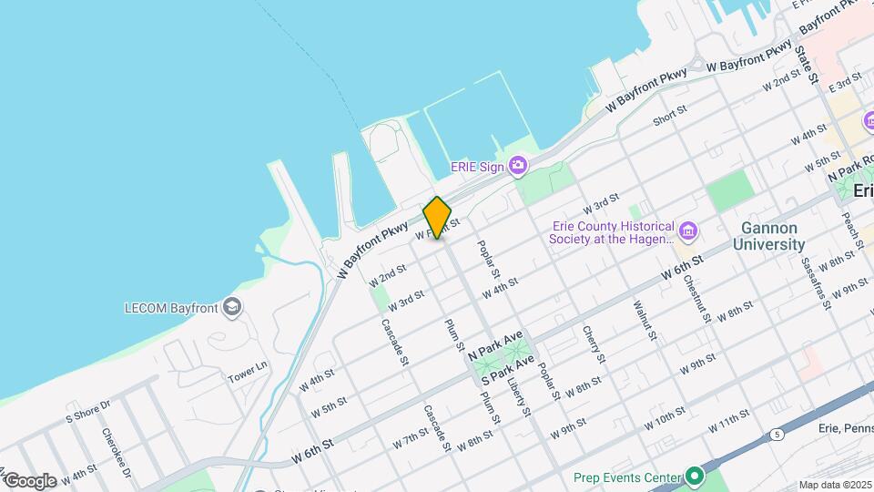 808 W 2nd St, Unit One Map and Location Details