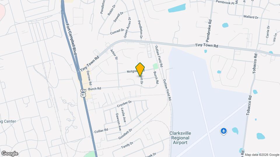 2605 Scott Dr Map and Location Details