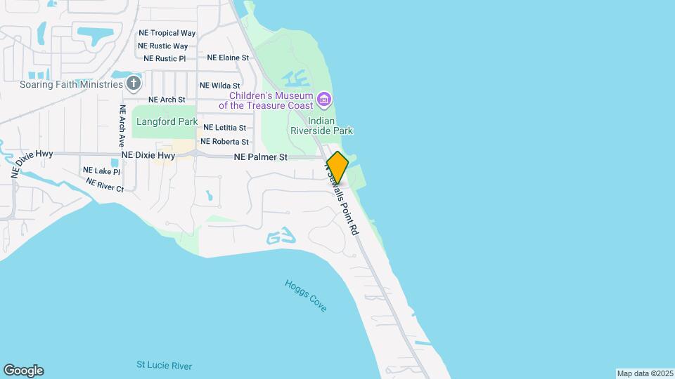 452 NE Indian River Dr Map and Location Details