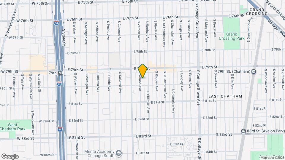 7935-7937 S Vernon Ave, Unit 7935-2 Map and Location Details