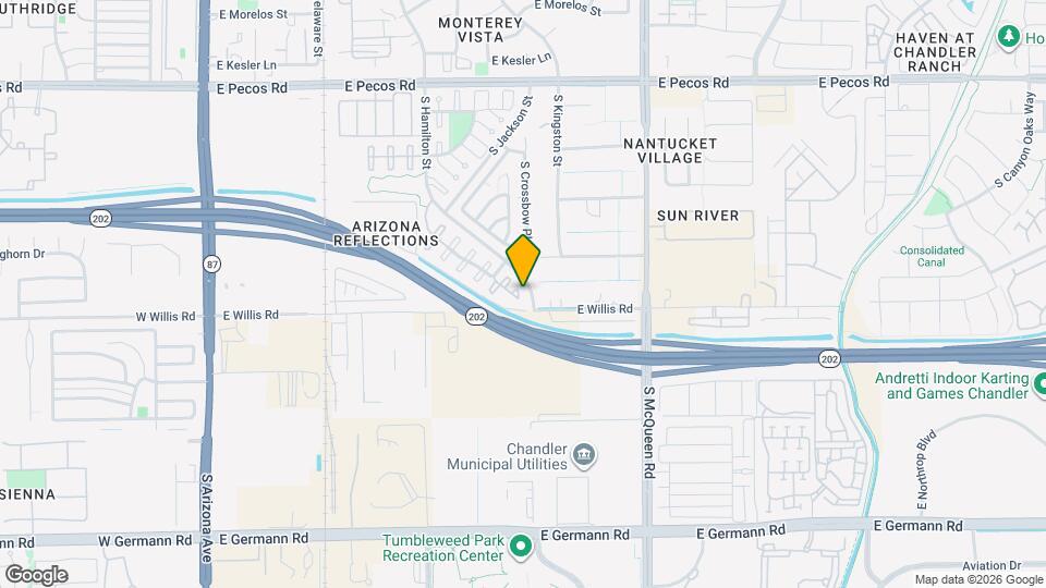 770 E Reflection Pl Map and Location Details