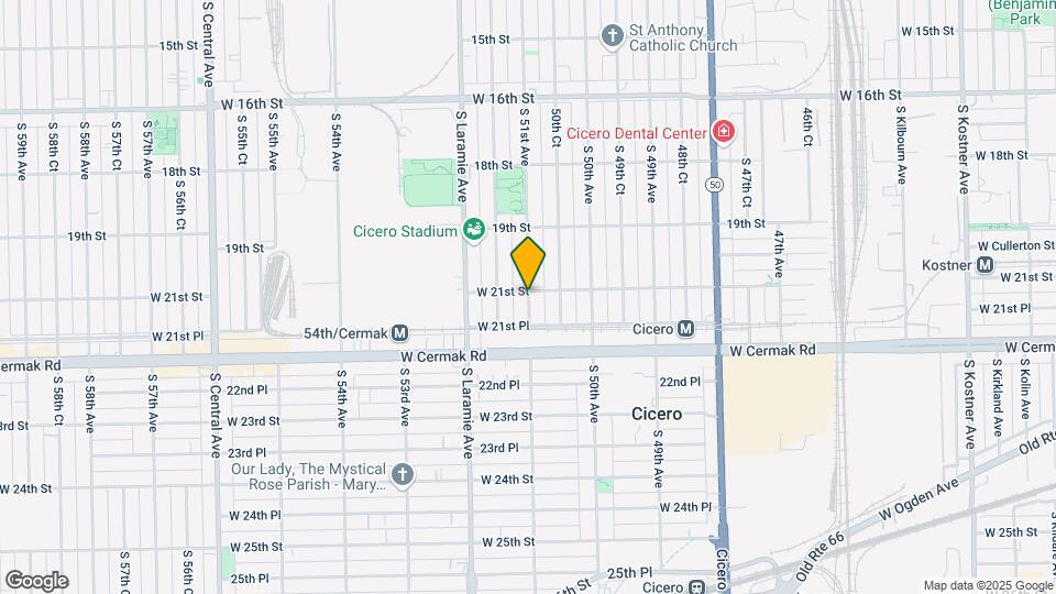 2102 S 51st Ave Map and Location Details