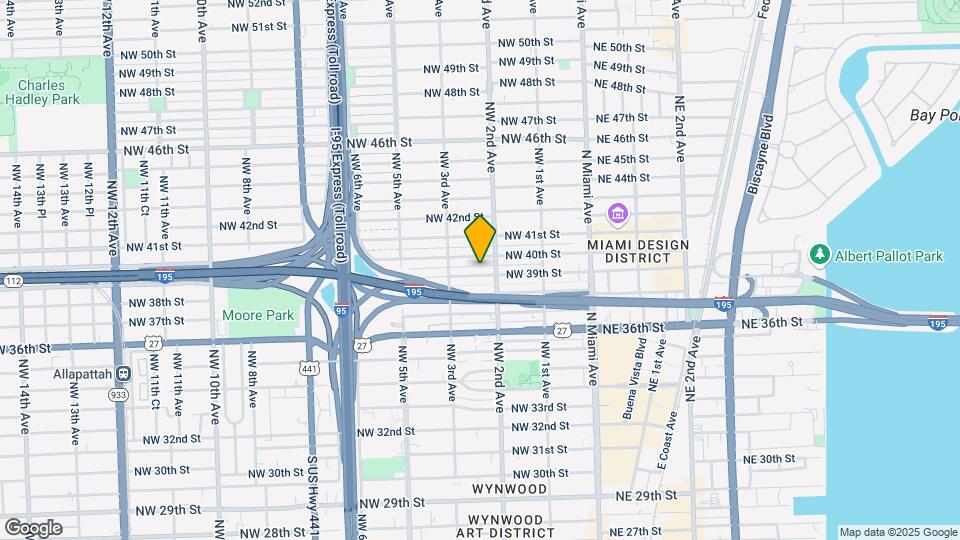 235 NW 39th St, Unit A Mapa y Detalles de la Ubicación
