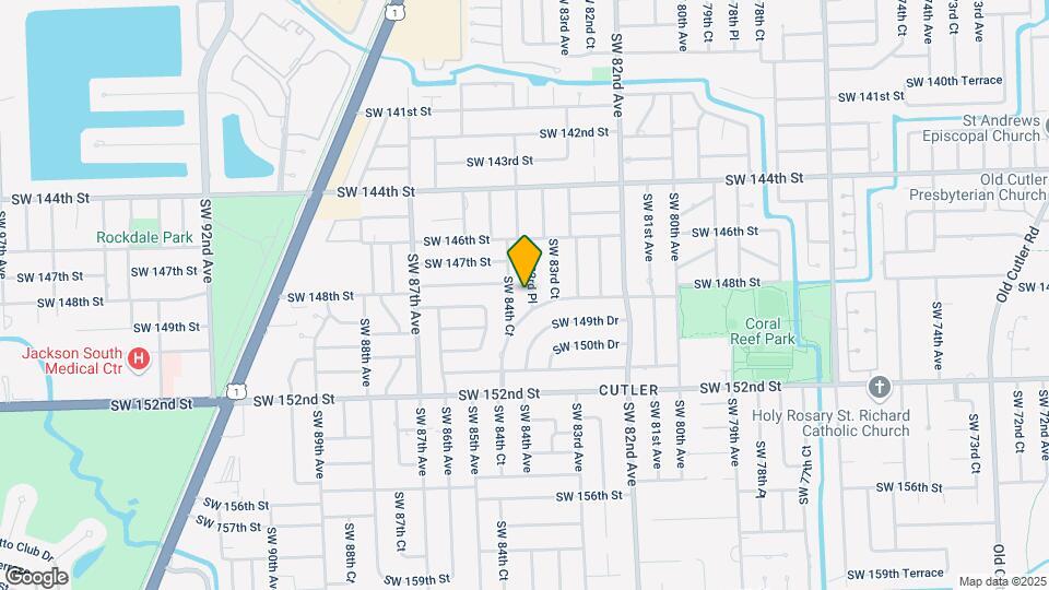 14740 SW 83rd Pl Mapa y Detalles de la Ubicación