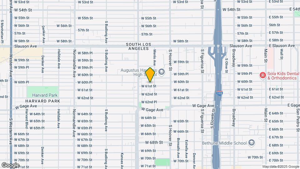 917 W 61st St Map and Location Details