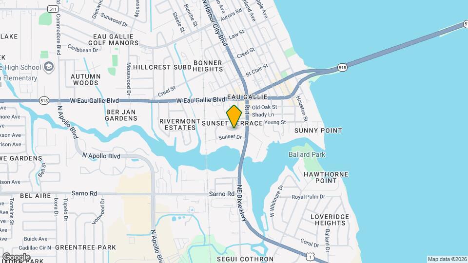 807 E Azalea Ct Map and Location Details