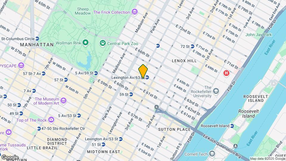 145-147 E 62nd St Map and Location Details