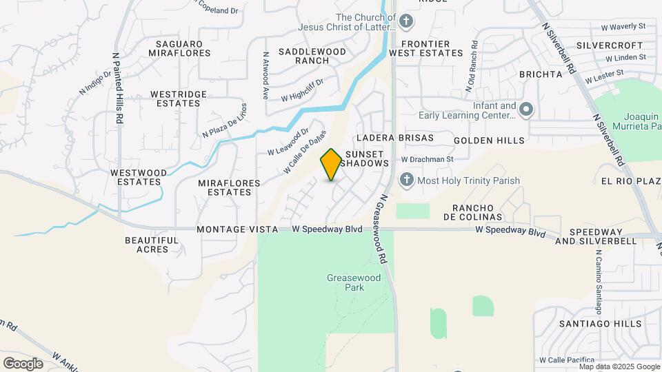 1283 N Sandecker Ln Map and Location Details