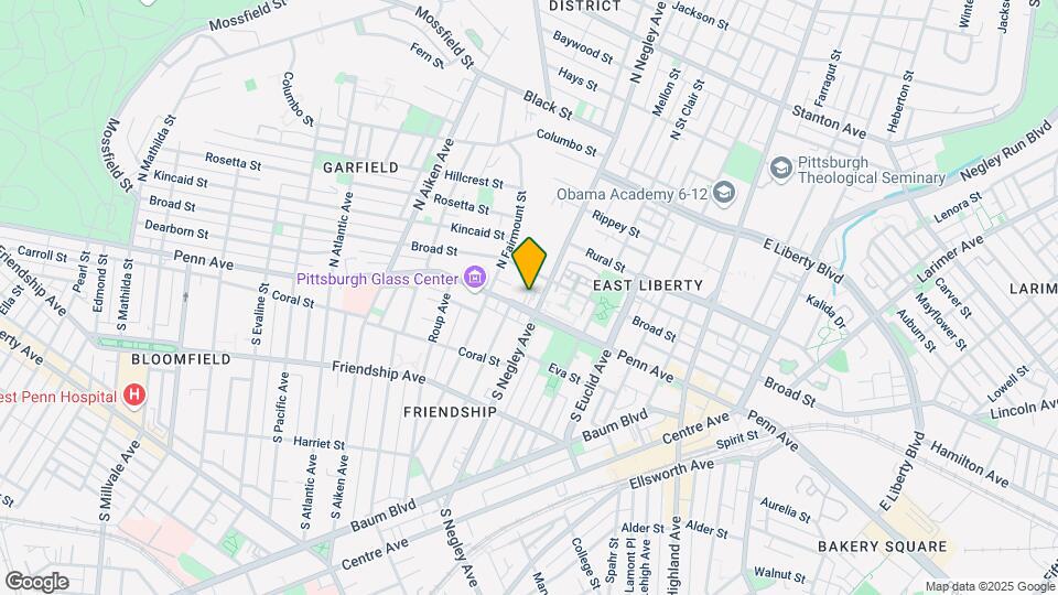 New Pennley Place Map and Location Details