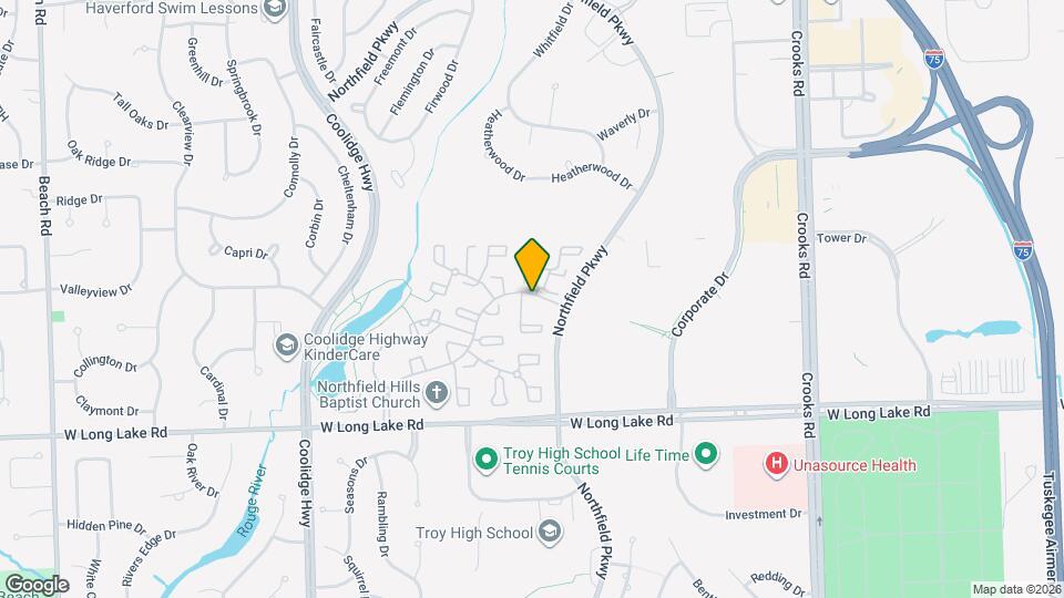 1613 Brentwood Map and Location Details