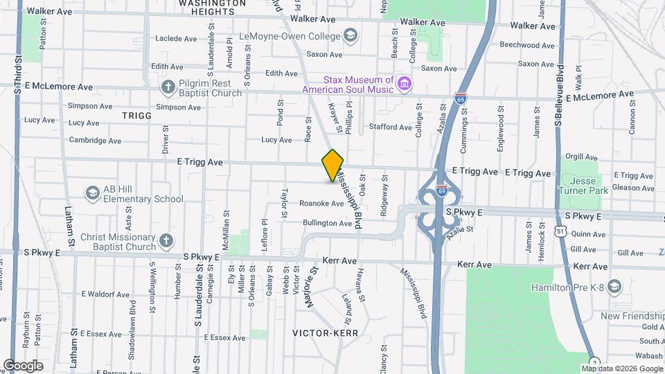 803 Richmond Ave Map and Location Details