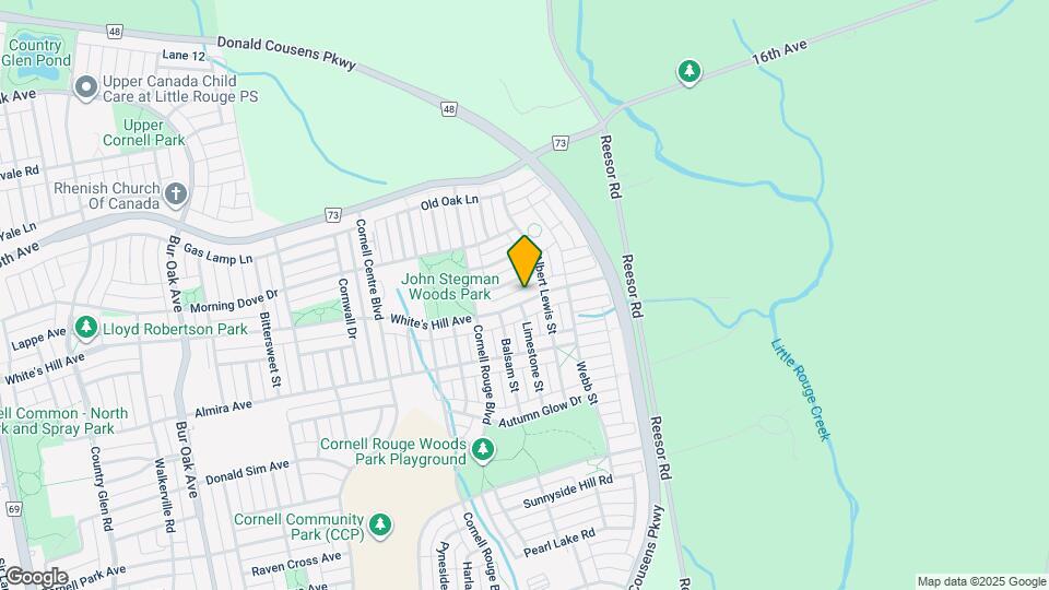 496 White's Hill Ave Map and Location Details