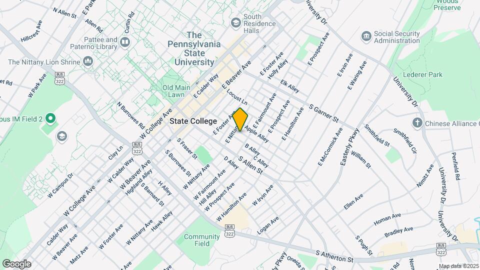 414 S Pugh St, Unit 414 S Pugh street apt 4 Mapa y Detalles de la Ubicación