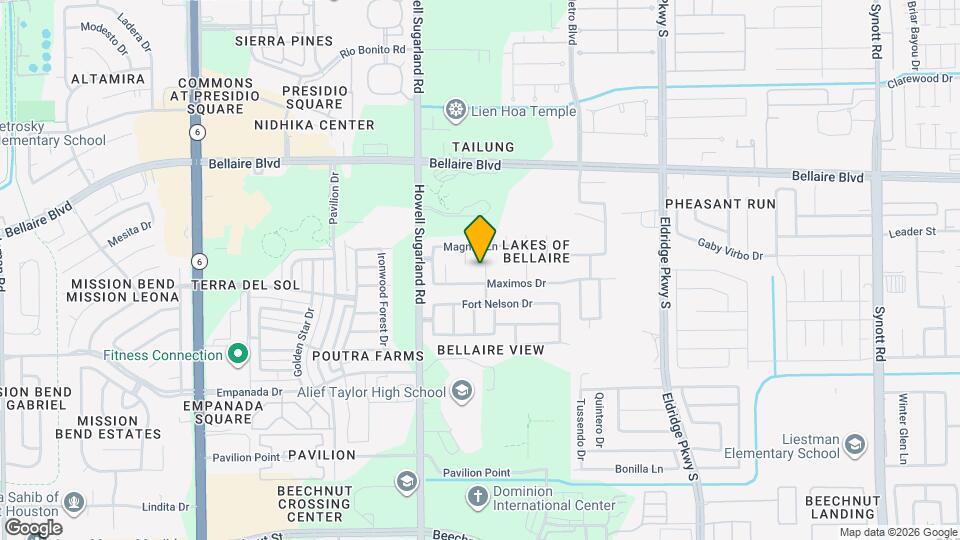 7122 Aurora Falls Ln, Unit 1 Map and Location Details