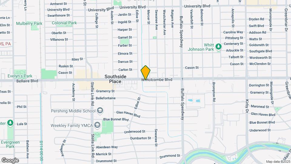 Bellaire Boulevard Mapa y Detalles de la Ubicación