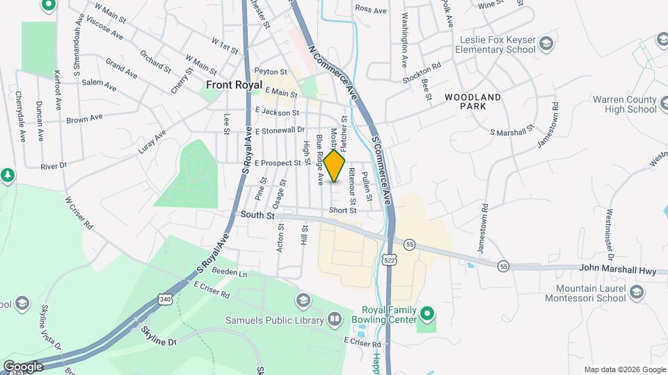 310 Frazer Pl Map and Location Details