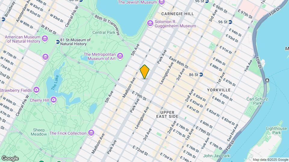 940 Park Ave Map and Location Details