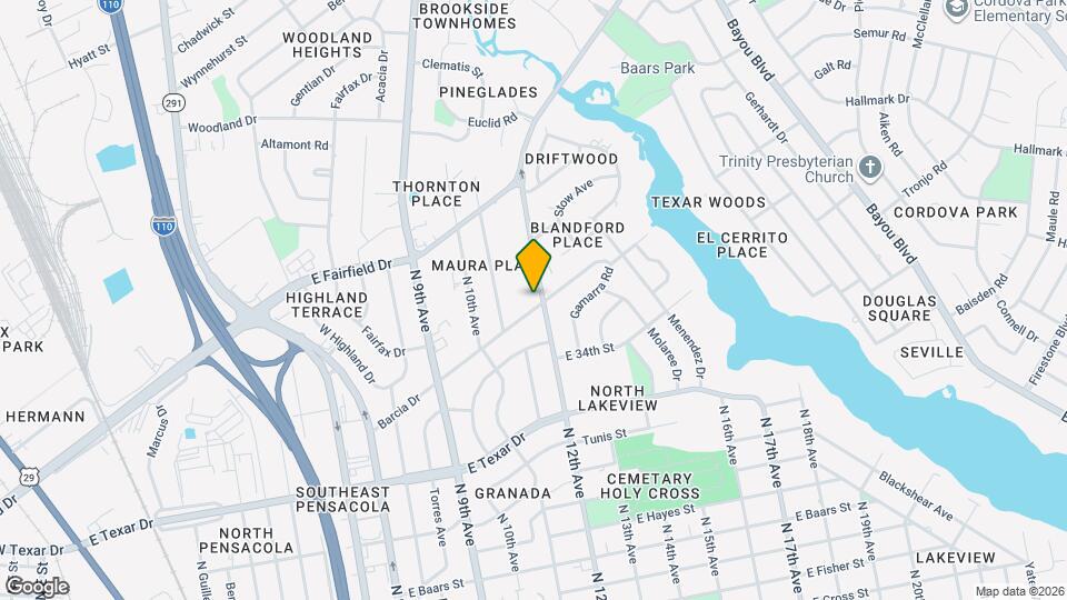 3801 N 12th Ave Map and Location Details