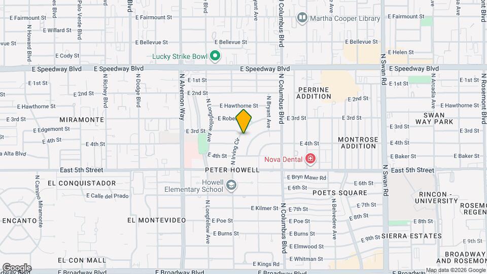 720 N Irving Cir Map and Location Details
