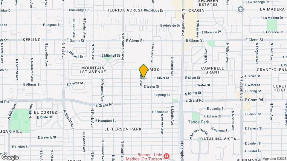 1510 E Silver St Map and Location Details