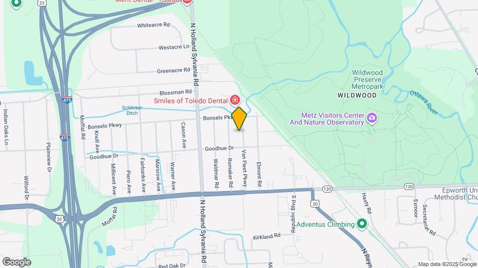 3331 Van Fleet Pky Map and Location Details