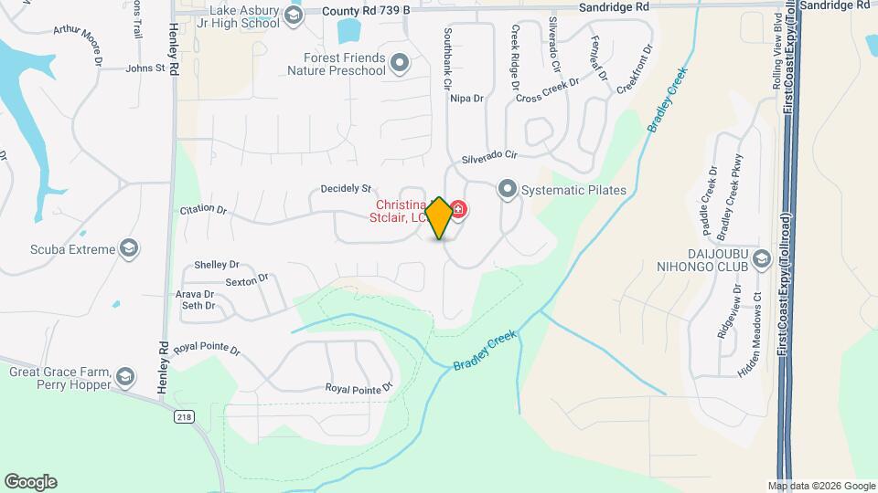 3209 Silverado Cir Mapa y Detalles de la Ubicación