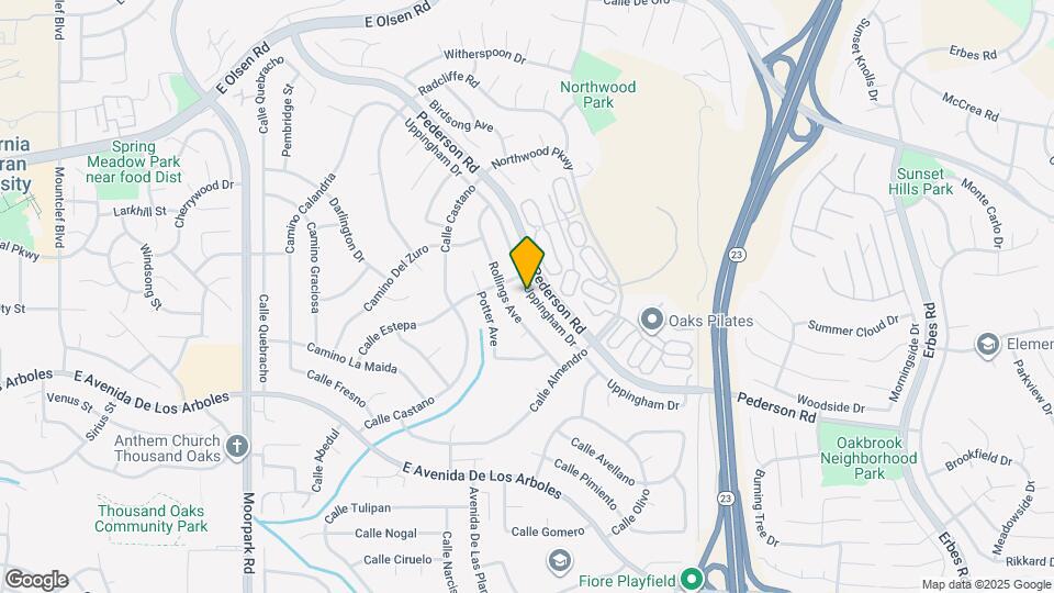 1288 Uppingham Dr Map and Location Details