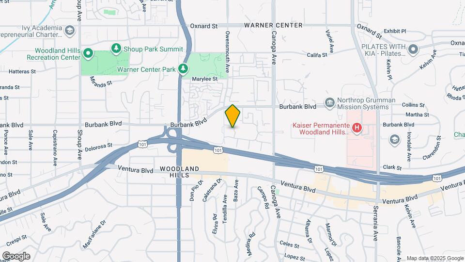 5510 Owensmouth Ave, Unit 320 Mapa y Detalles de la Ubicación