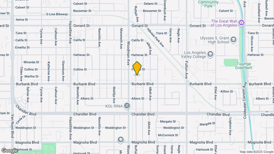 5628 Buffalo Ave Map and Location Details