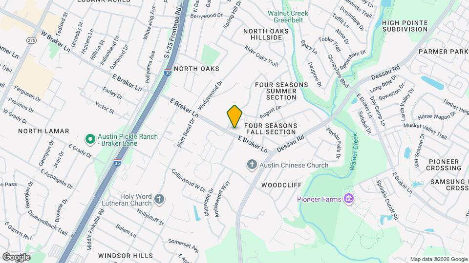 1105 Ash Cove Map and Location Details