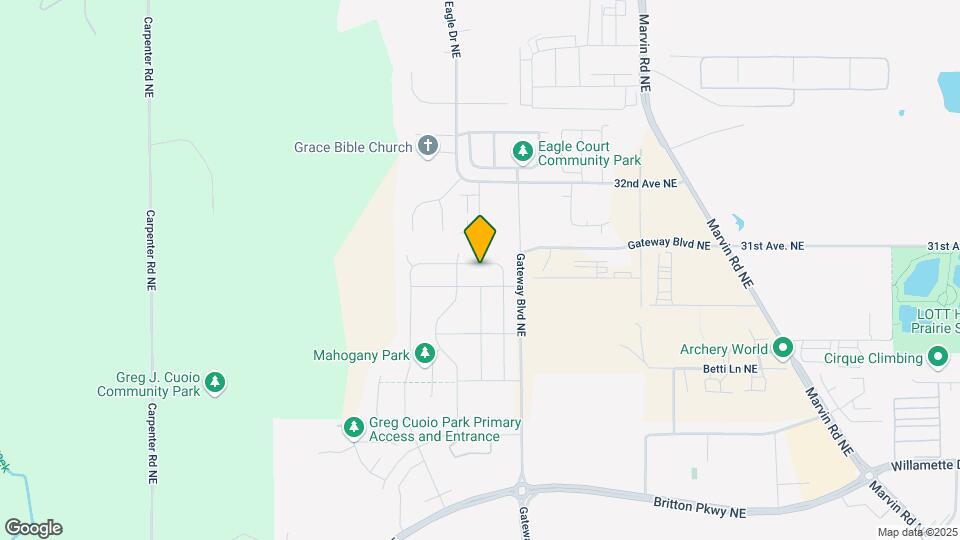6923 Sweetgum Ave NE Map and Location Details
