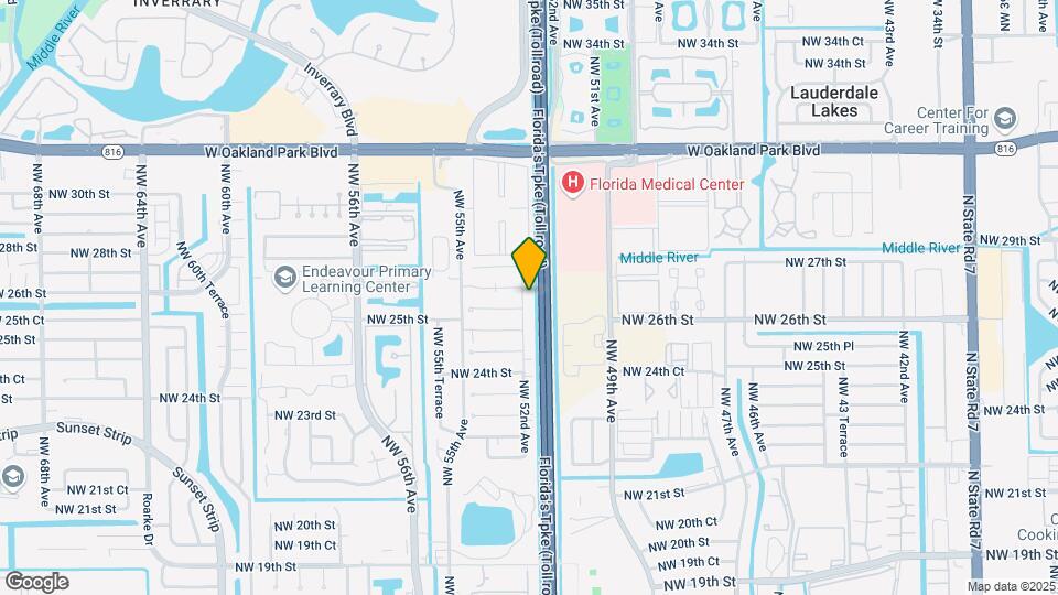 2562 NW 52nd Ave Map and Location Details