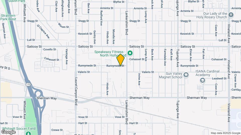 11730 Runnymede St Mapa y Detalles de la Ubicación