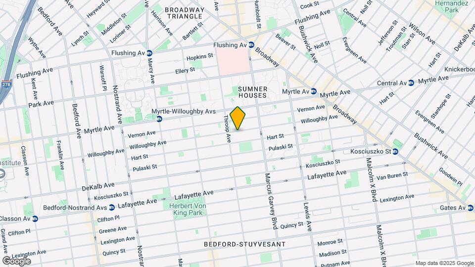 676 Willoughby Ave Mapa y Detalles de la Ubicación