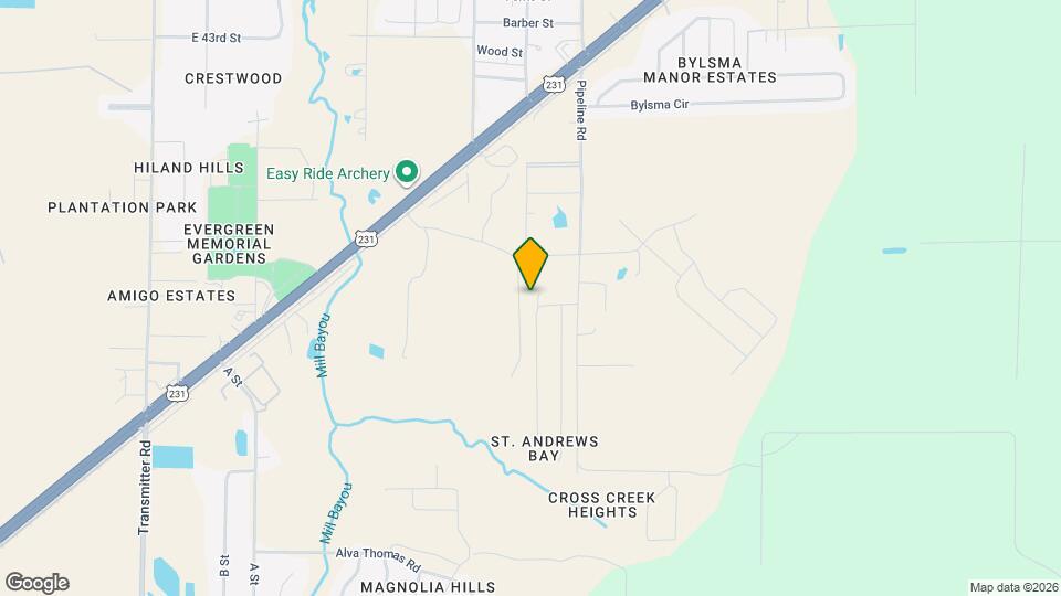 3825 Cedar Park Dr Map and Location Details