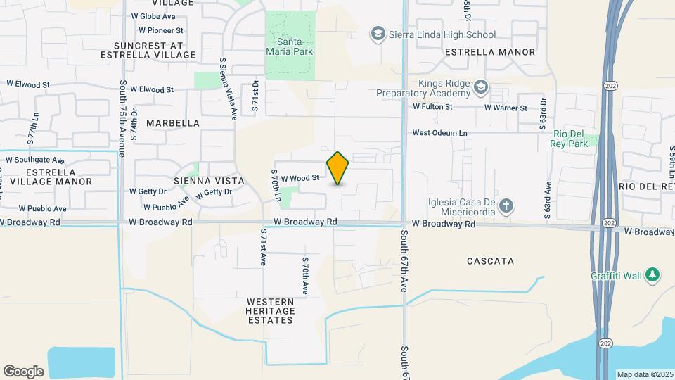 4214 S 68th Ln Map and Location Details
