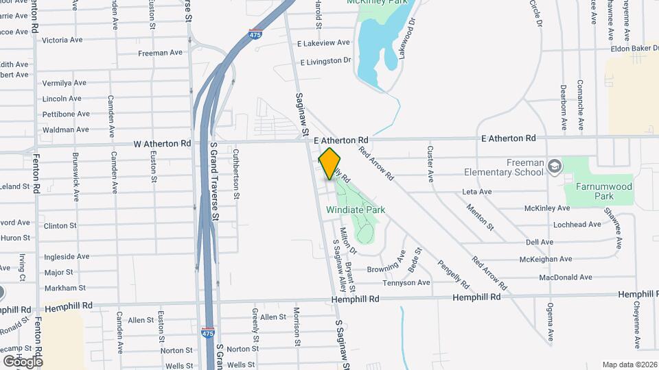 4010 Milton Dr Map and Location Details