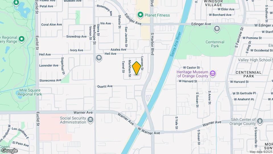 11863 Wisteria Ave Map and Location Details