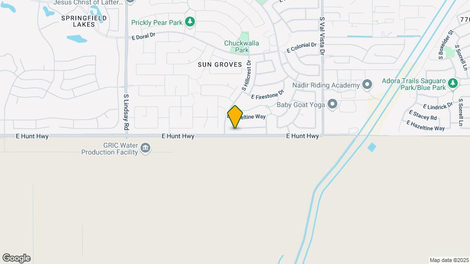 4523 E Gleneagle Dr Map and Location Details