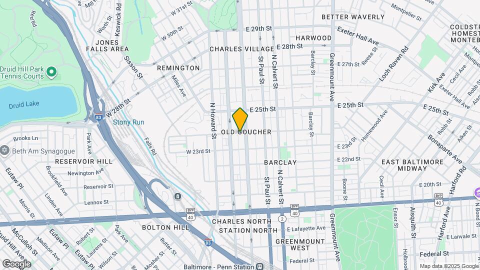 7 W 24th St Map and Location Details