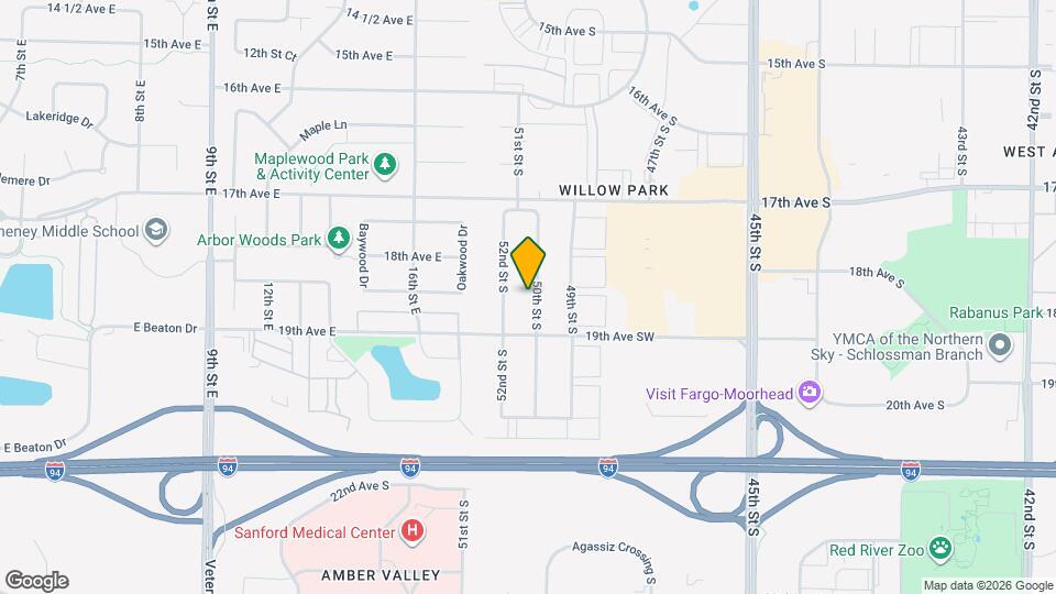 1825 50th St S Map and Location Details