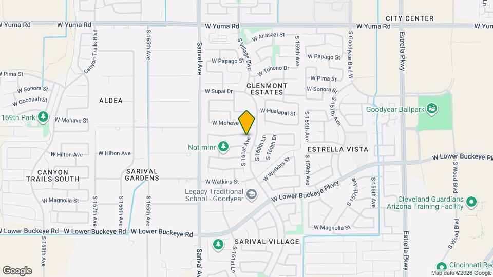 16115 W Durango St Mapa y Detalles de la Ubicación