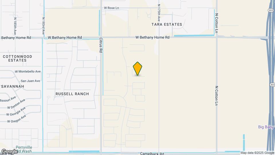 17619 W San Juan Ave Map and Location Details