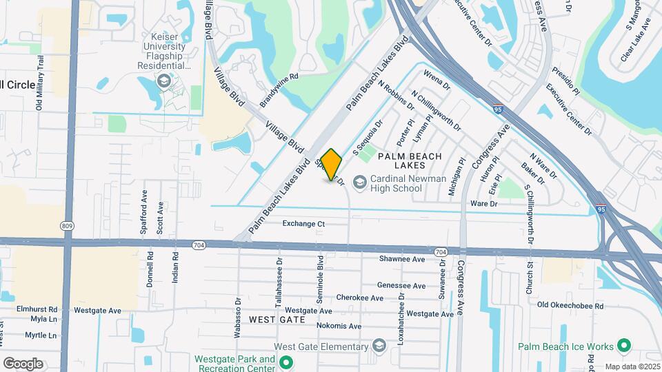 2708 Vandiver Dr Map and Location Details