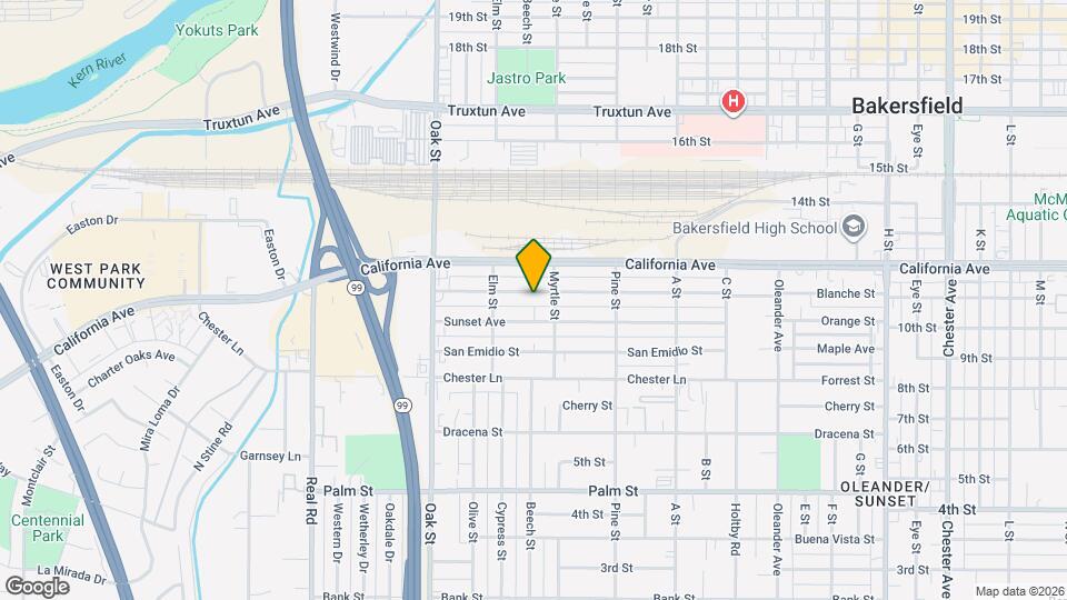 2825 Park Way Map and Location Details