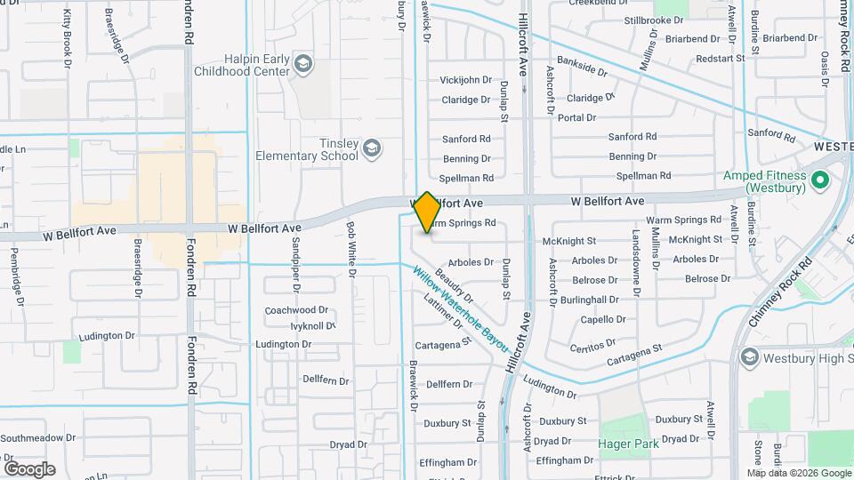 6039 McKnight St Map and Location Details