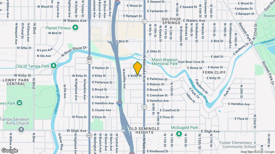 728 E Patterson St Map and Location Details